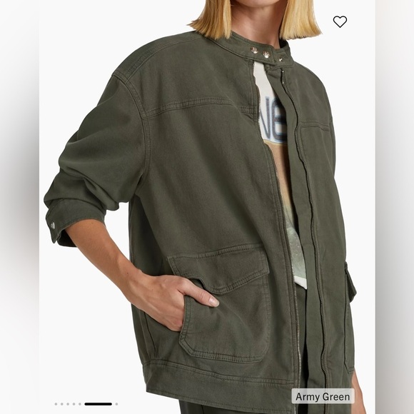 Anine Bing
Henry Stretch-Cotton Jacket size Small NWT - Picture 3 of 12